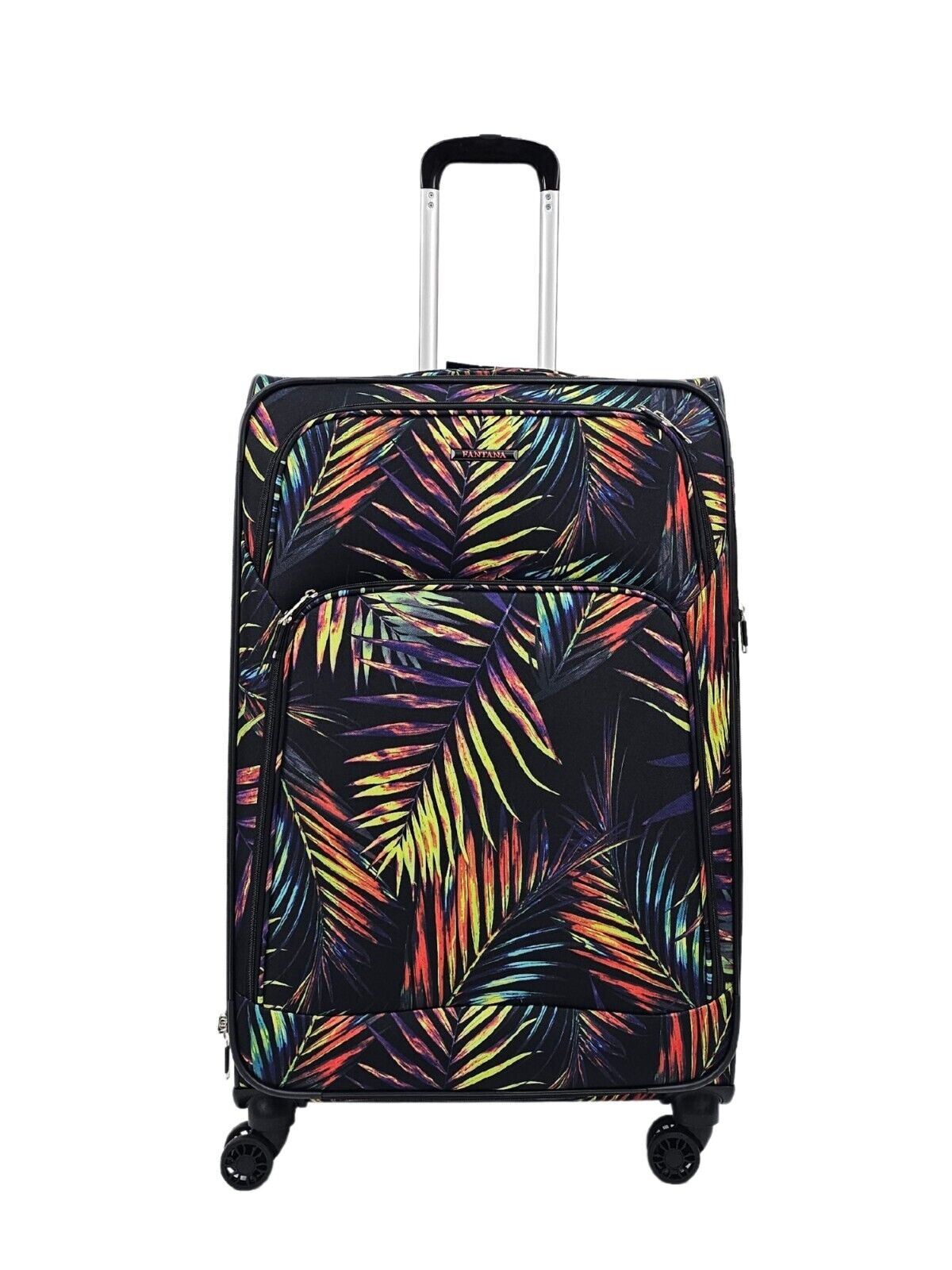 Ashville Large Soft Shell Suitcase in Leaf