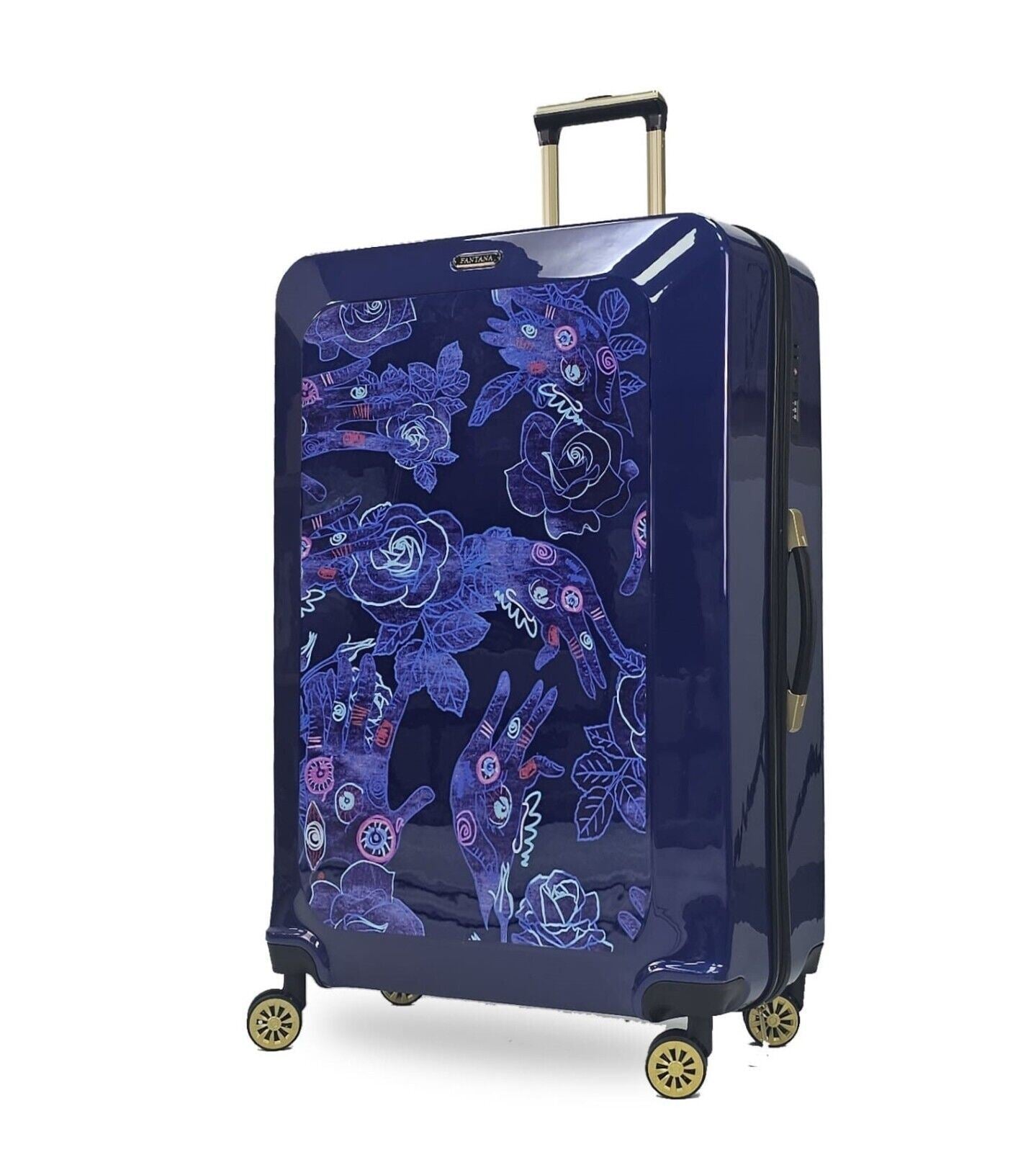 Butler Extra Large Hard Shell Suitcase in Blue