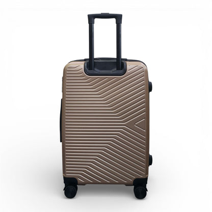 Junee Medium Hard Shell Suitcase in Gold