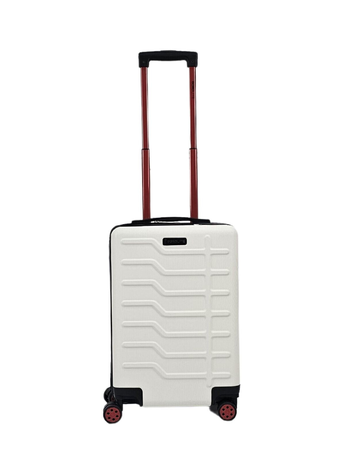 White Hard Shell Classic Suitcase Set 8 Wheel Cabin Luggage Case Holiday Travel