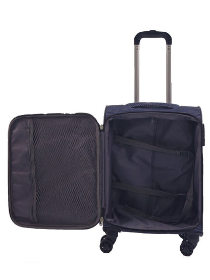 Lightweight Cabin 8 Wheel Luggage Travel Soft Bag