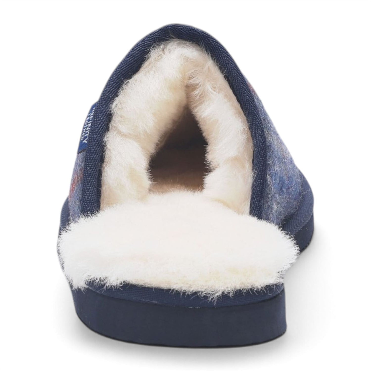 Men’s Wool Slip-on Real Sheepskin Fur Mule Winter Slippers - Highland