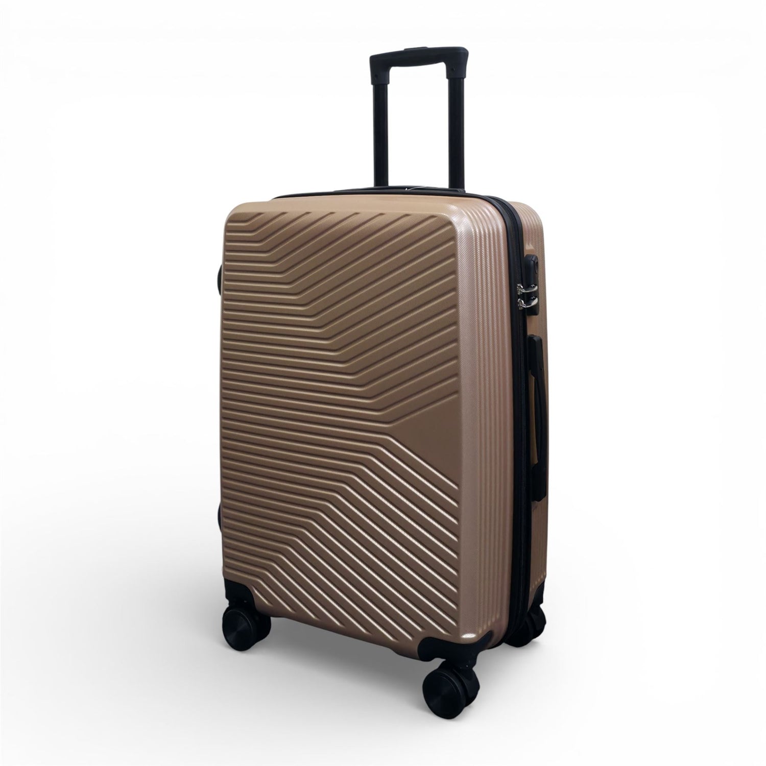Junee Medium Hard Shell Suitcase in Gold