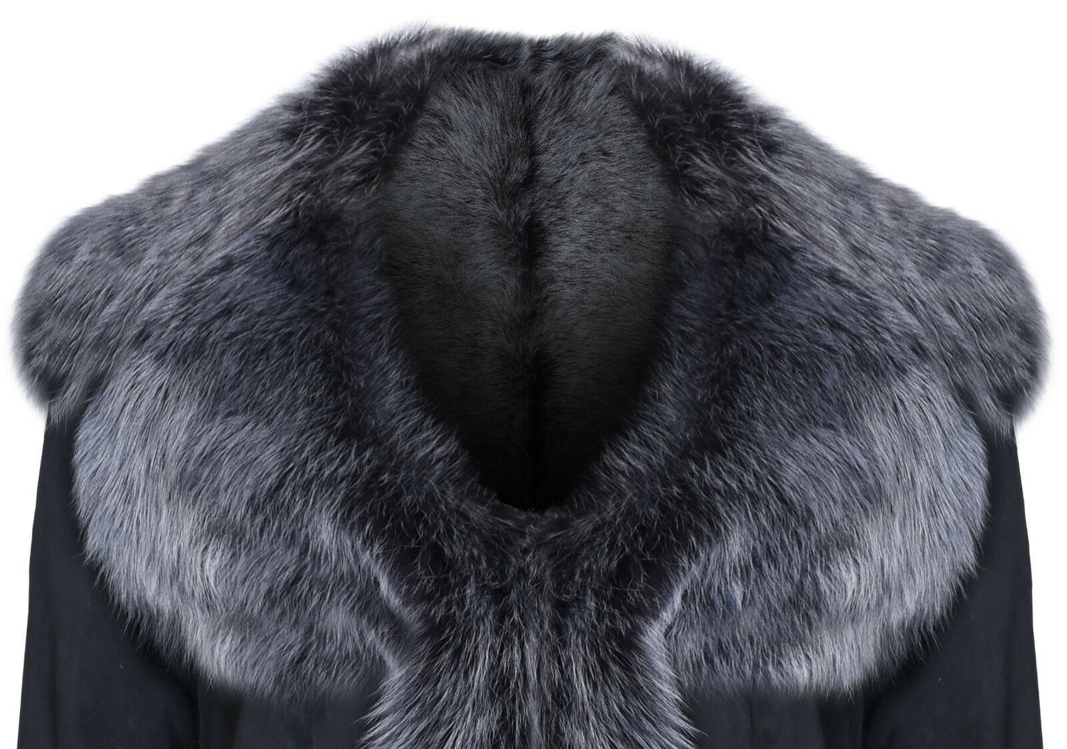 Womens Suede Toscana Sheepskin Trench Coat-Rochester