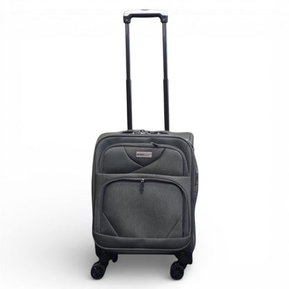 Nagoya Underseat Soft Shell Suitcase in Grey
