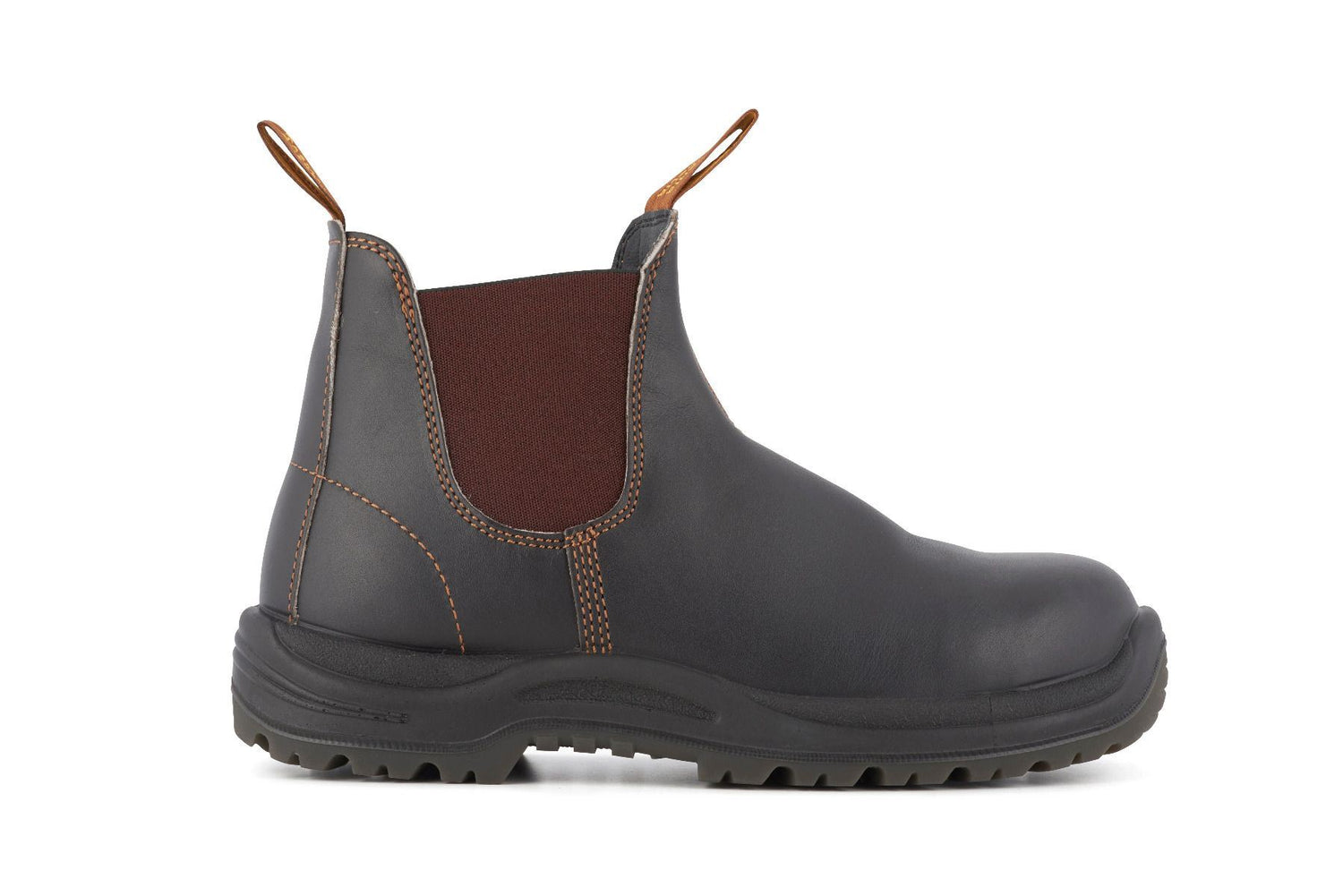 Blundstone #192 Brown Steel Toe Chelsea Boot – Upperclass Fashions