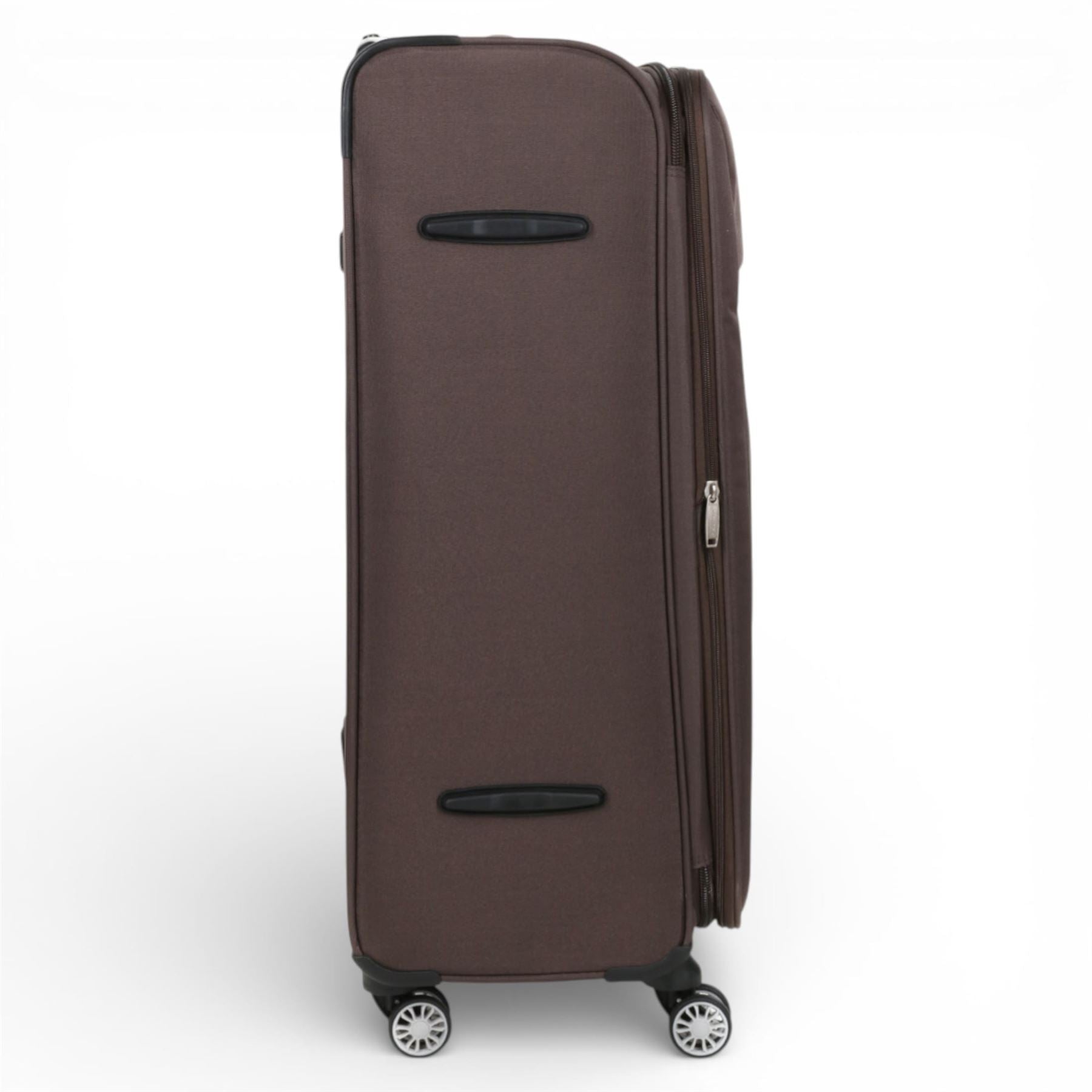 Carrollton Large Soft Shell Suitcase in Brown