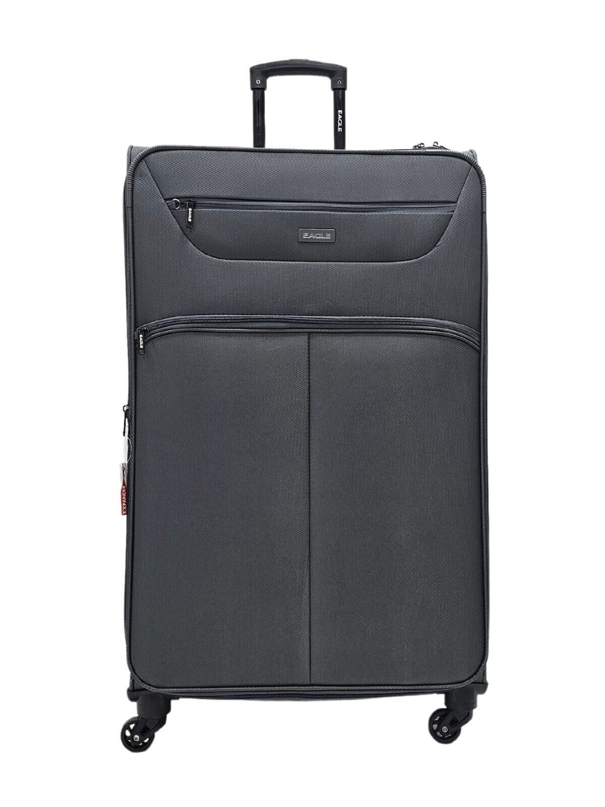 Baileyton Extra Large Soft Shell Suitcase in Grey