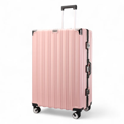 Airdrie Medium Hard Shell Suitcase in Pink