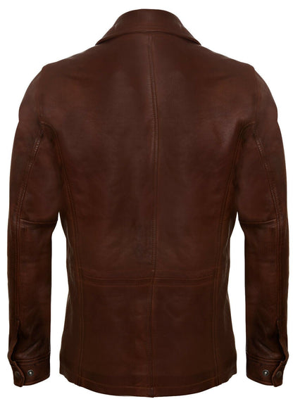 Mens Mid-Length Timber Safari Coat-Falmouth