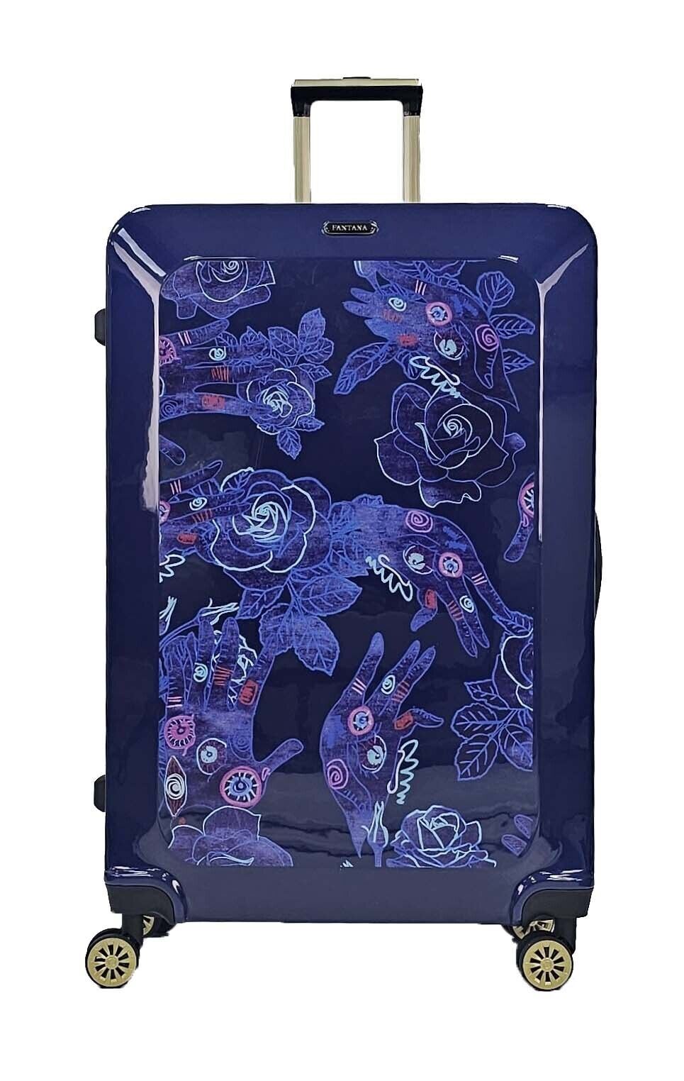 Butler Extra Large Hard Shell Suitcase in Blue