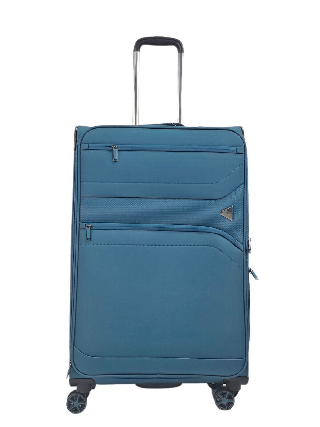 Clayton Large Soft Shell Suitcase in Teal