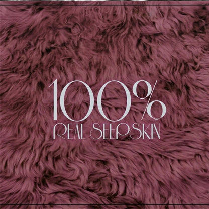 Genuine Sheepskin Natural Silky Soft Fluffy Real Wool Rug