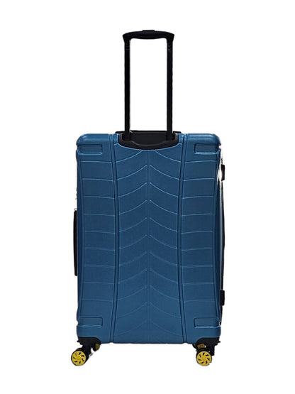 Bynum Large Hard Shell Suitcase in Blue