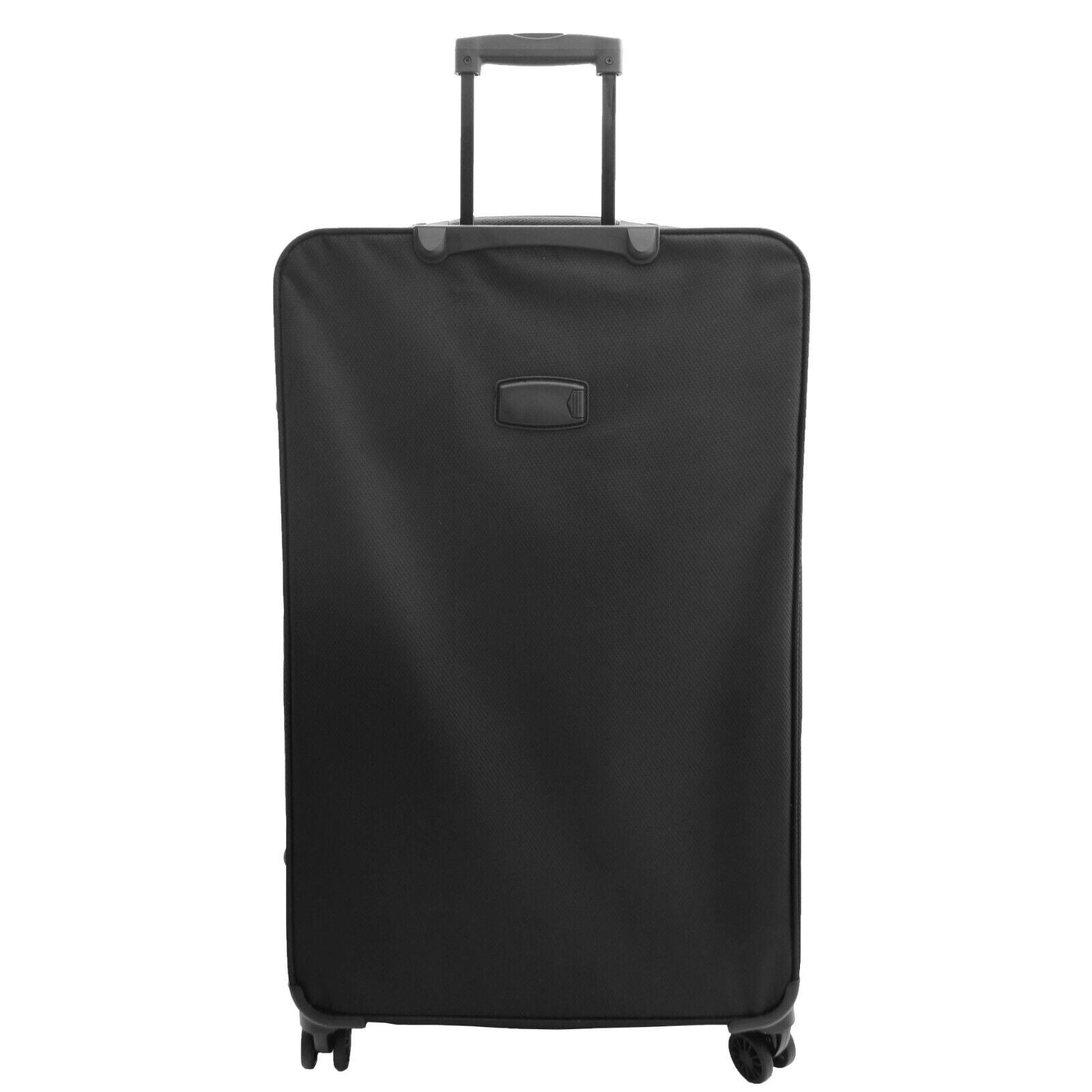 Calera Large Soft Shell Suitcase in Black
