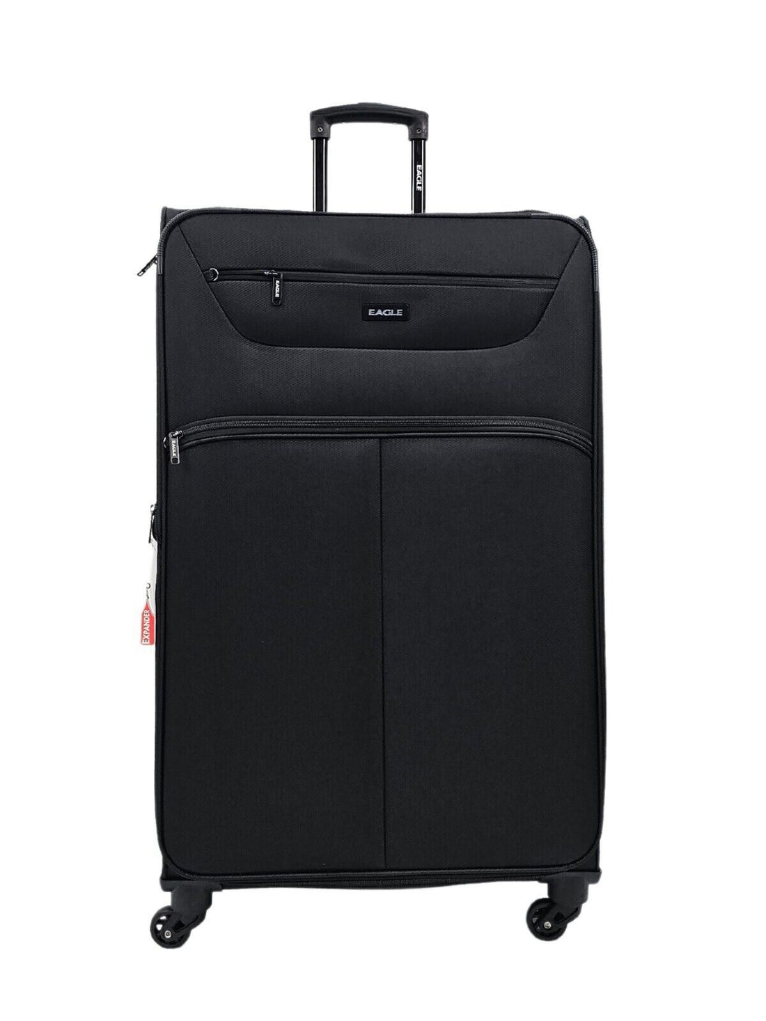 Baileyton Extra Large Soft Shell Suitcase in Black