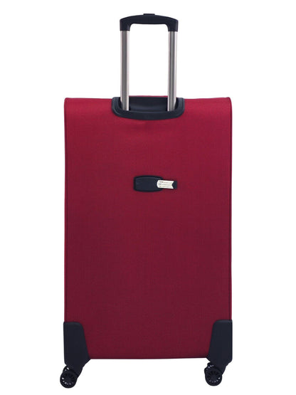 Ashford Large Soft Shell Suitcase in Burgundy