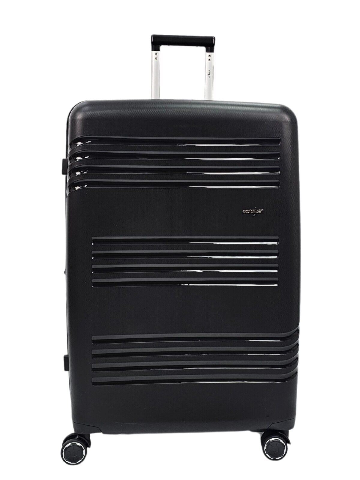 Brookwood Large Hard Shell Suitcase in Black