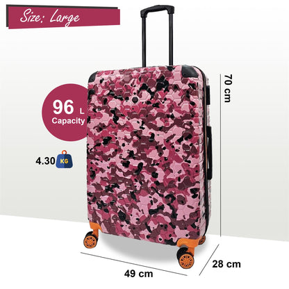 Brantley Large Hard Shell Suitcase in Pink