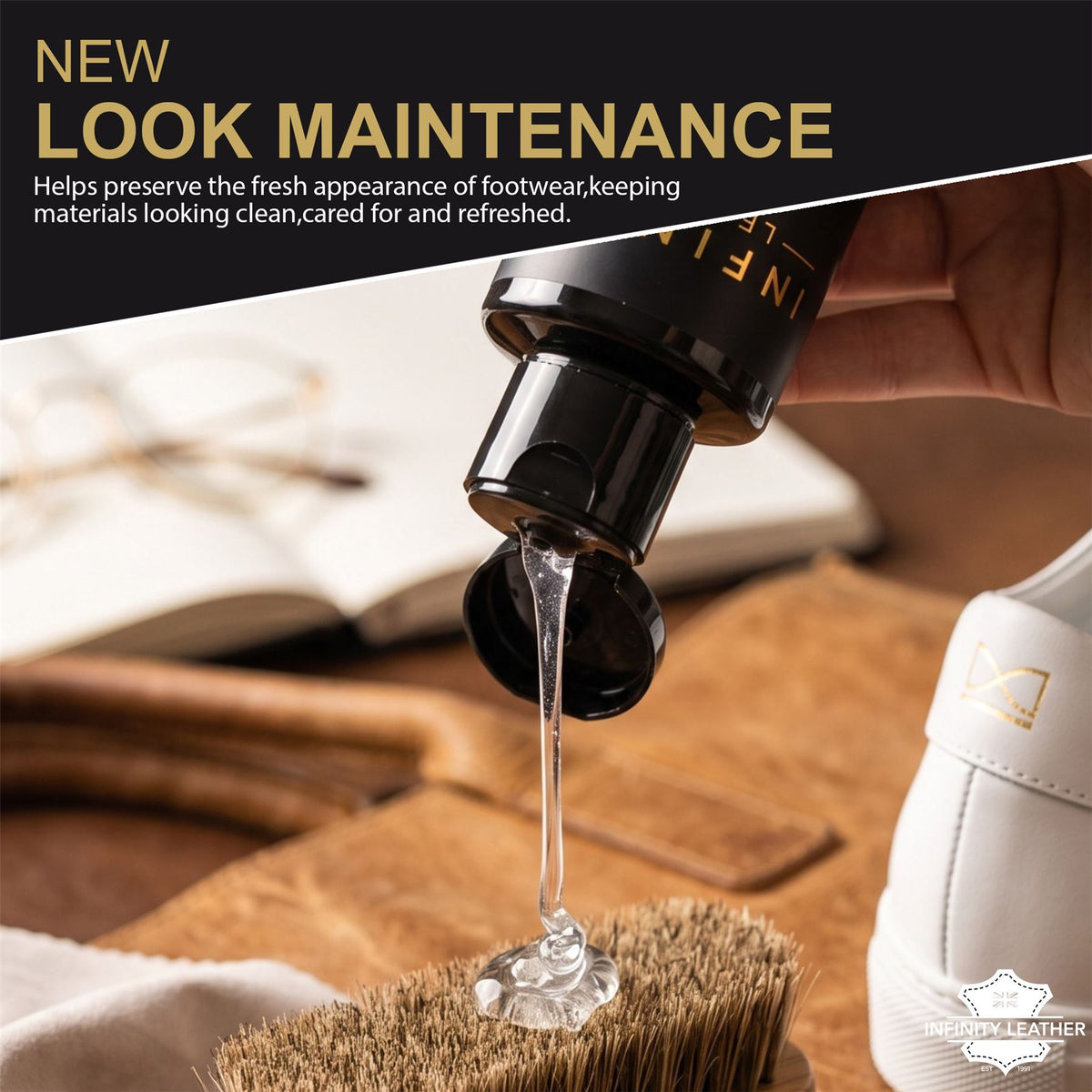 Sneaker &amp; Trainer Cleaner for All Materials Shoe Shampoo