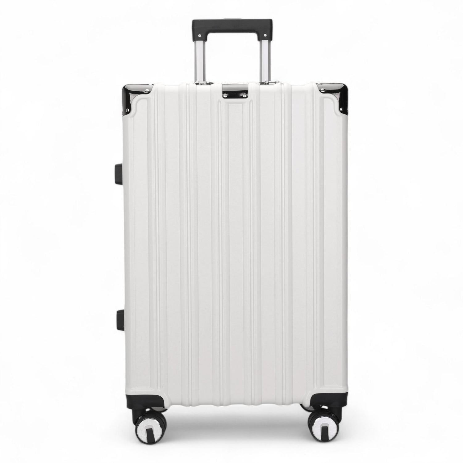 Airdrie Large Hard Shell Suitcase in White