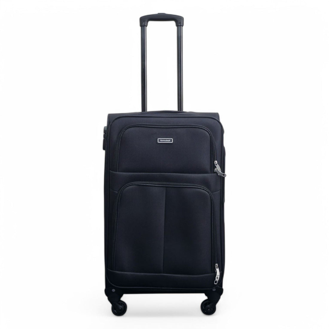 Tahara Medium Soft Shell Suitcase in Black