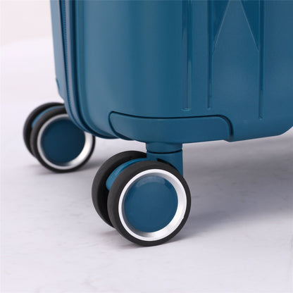 Burnaby Set of 3 Hard Shell Suitcase in Teal Blue