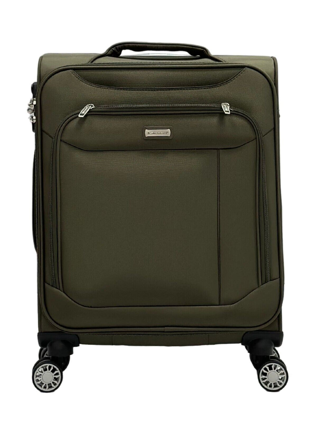 Lightweight Suitcase 4 Wheel Luggage Travel Cabin TSA Soft Bag - Upperclass Fashions 