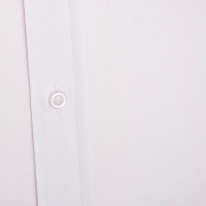 Mens Peaky Blinders Removable Collar Nehru White Collarless Shirt