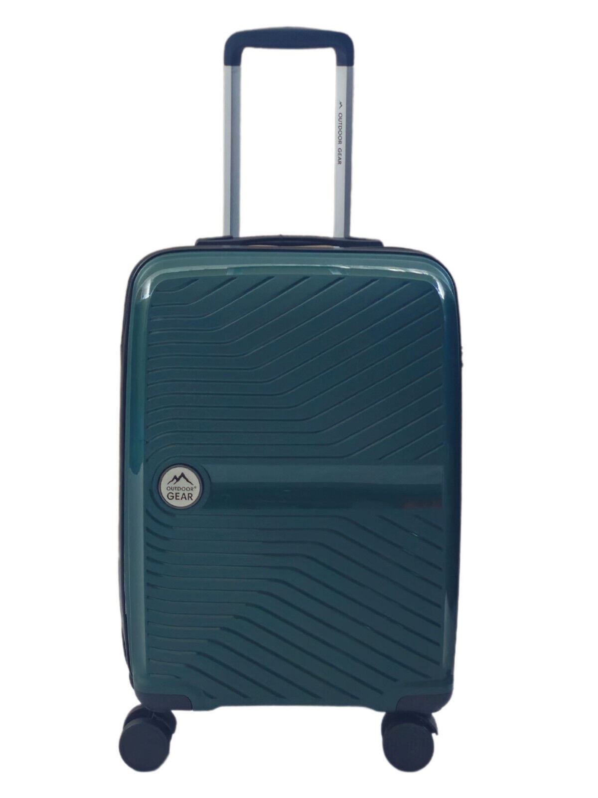 outdoor gear luggage Abbeville Cabin Hard Shell Suitcase in Green – Upperclass Fashions