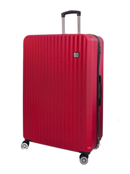 Albertville Extra Large Hard Shell Suitcase in Burgundy