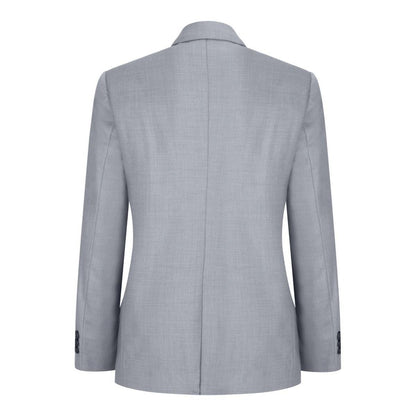 Boys 3 Piece Light Grey Classic Retro Suit