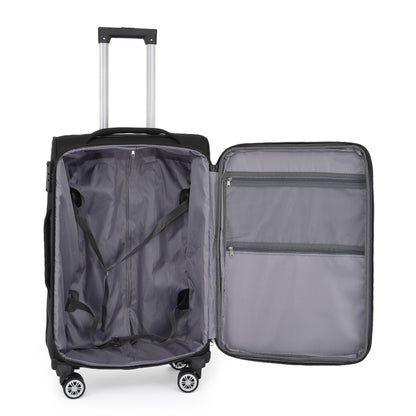 Delta Cabin Hard Shell Suitcase in Black