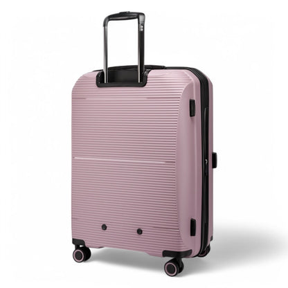 Abiko Large Hard Shell Suitcase in Pink