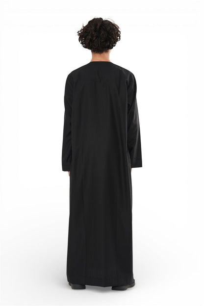 Kids Boys Eid Moroccan Jubba Robe Djellaba Ramadan Eid Thobe - K-HM11