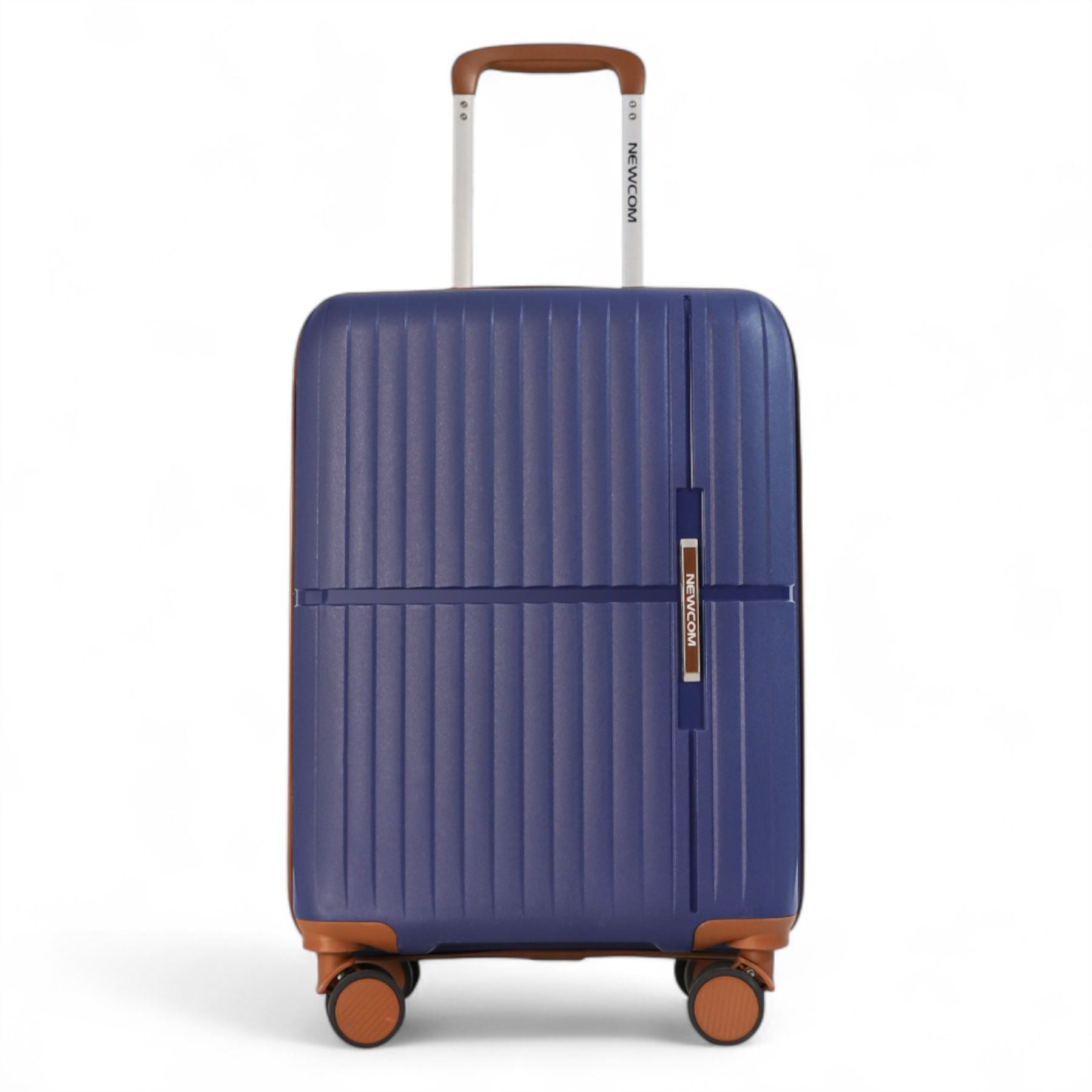 Corowa Large Hard Shell Suitcase in Teal Blue