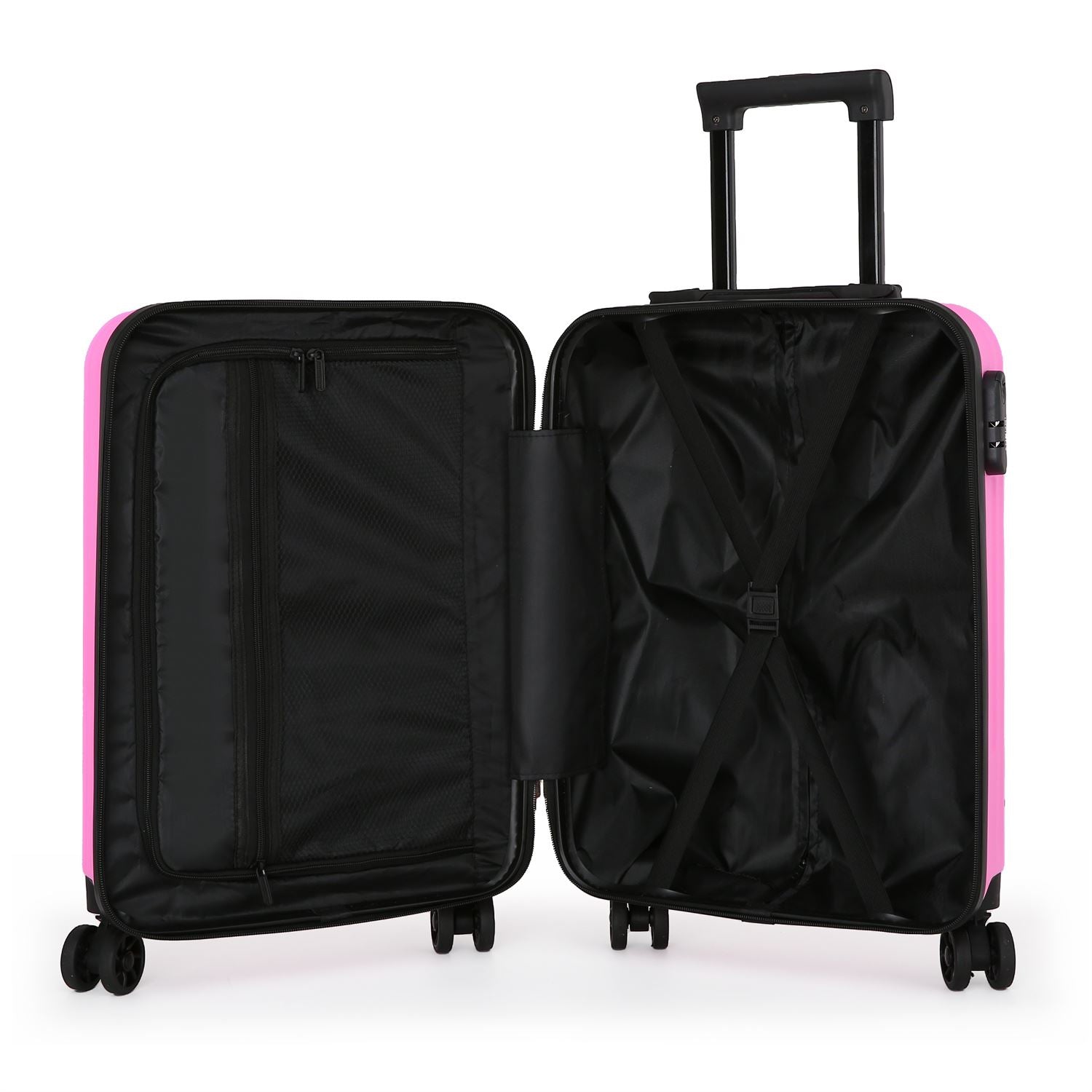 Edmonton Cabin Hard Shell Suitcase in Pink