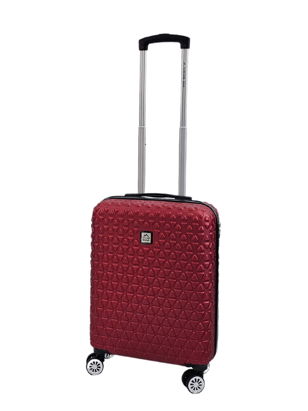 Hardshell Suitcase Robust 8 Wheel Lightweight Luggage Cabin Case Bag