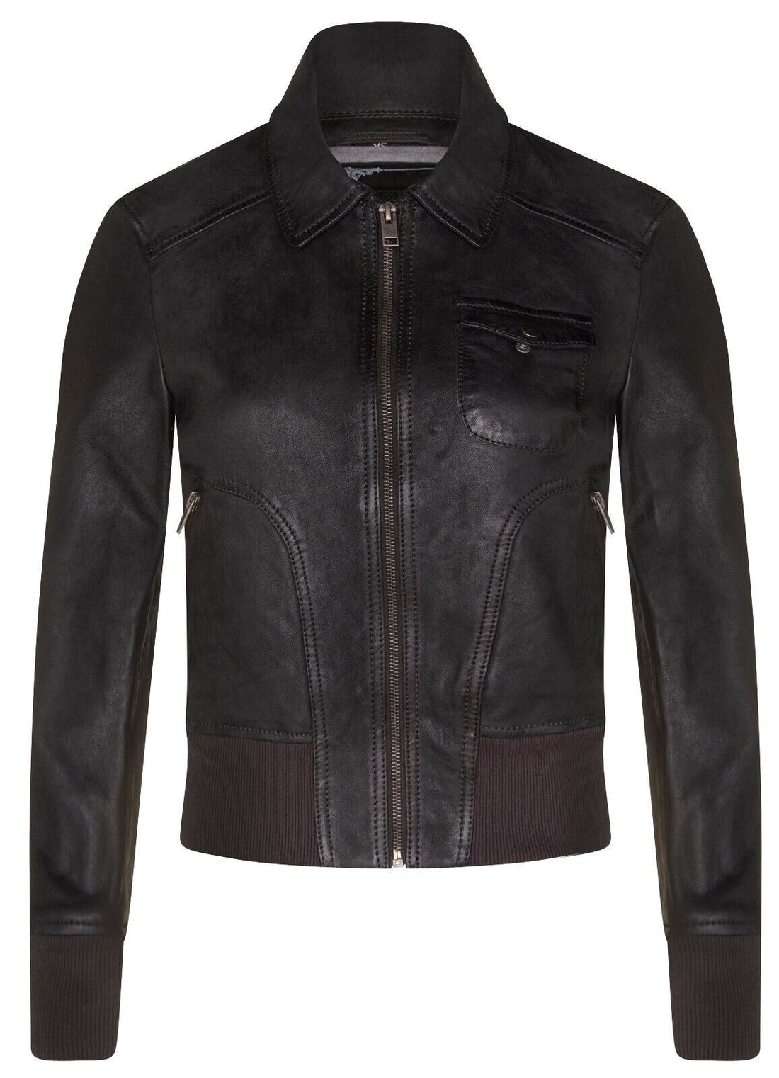 Womens  MA-1 Varsity Bomber Jacket-Modbury