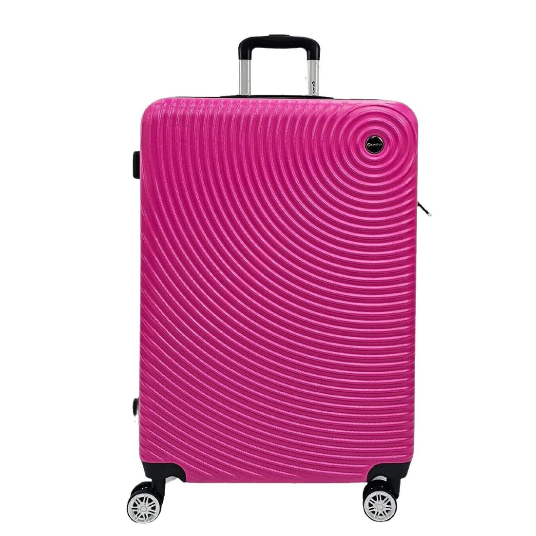 Brookside Extra Large Hard Shell Suitcase in Fuschia