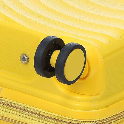 Balranald Large Hard Shell Suitcase in Yellow