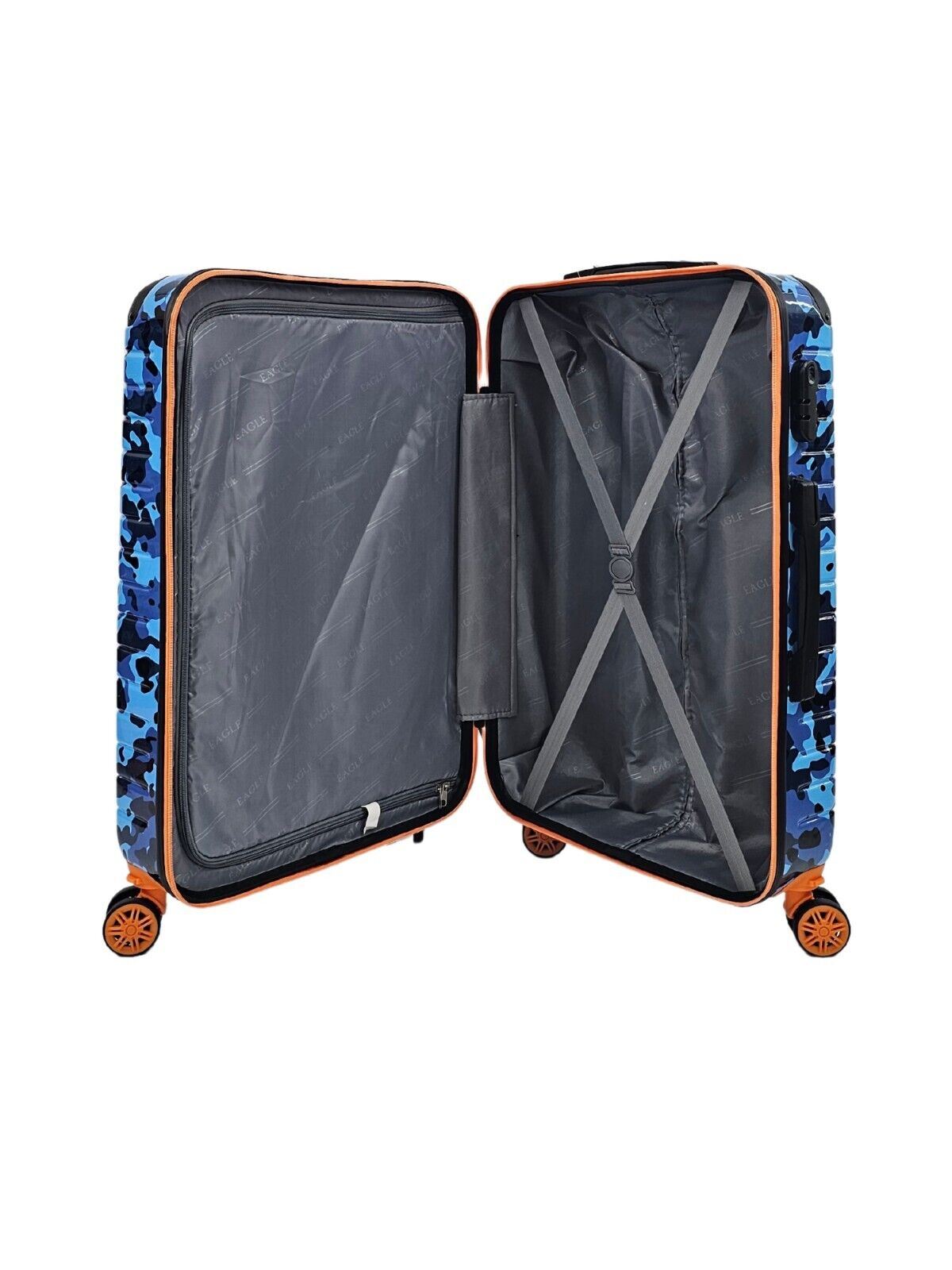 Brantley Cabin Hard Shell Suitcase in Blue