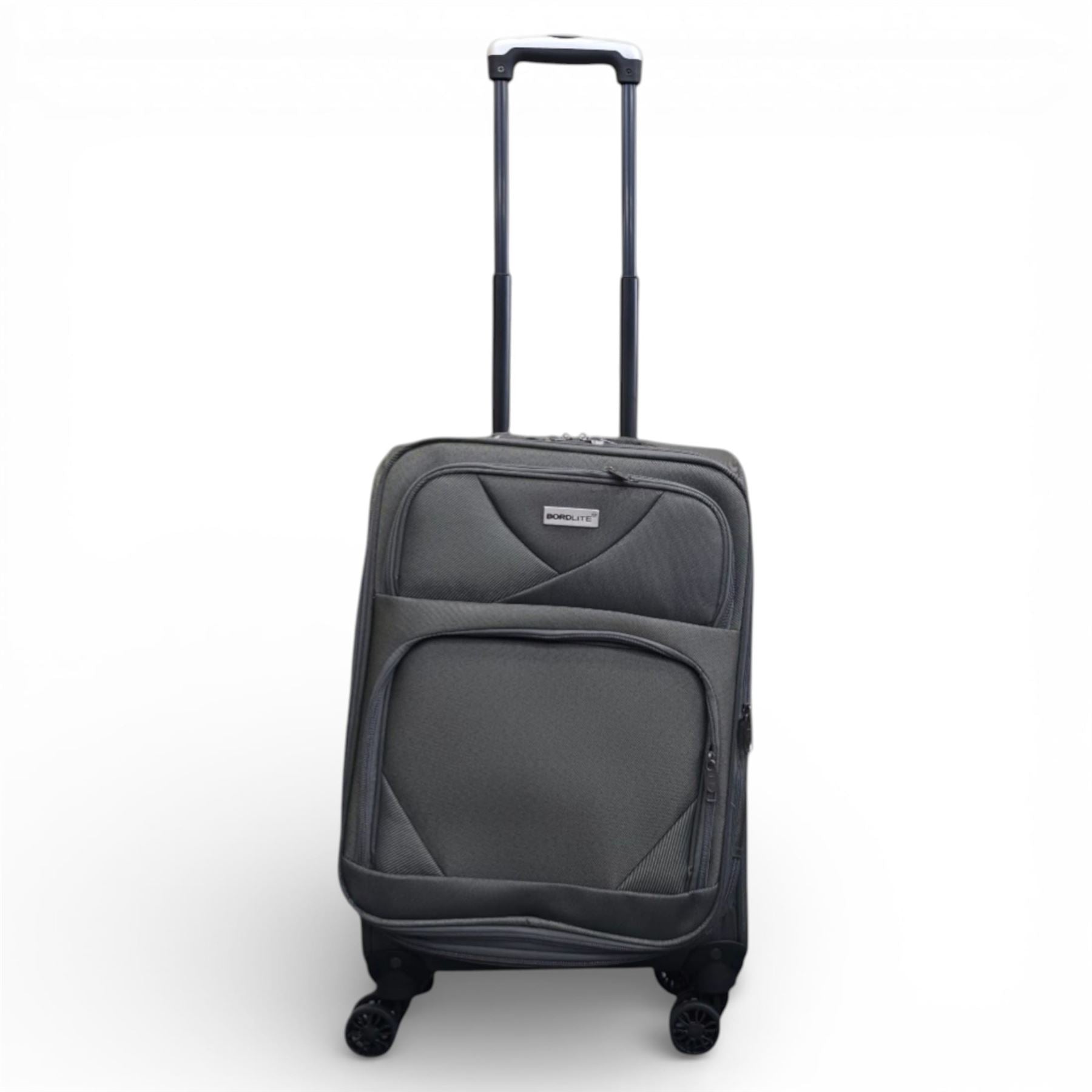 Nagoya Cabin Soft Shell Suitcase in Grey