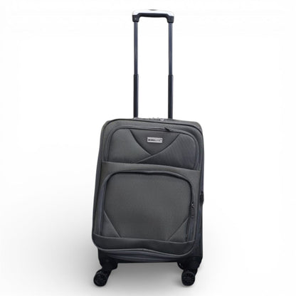 Nagoya Cabin Soft Shell Suitcase in Grey