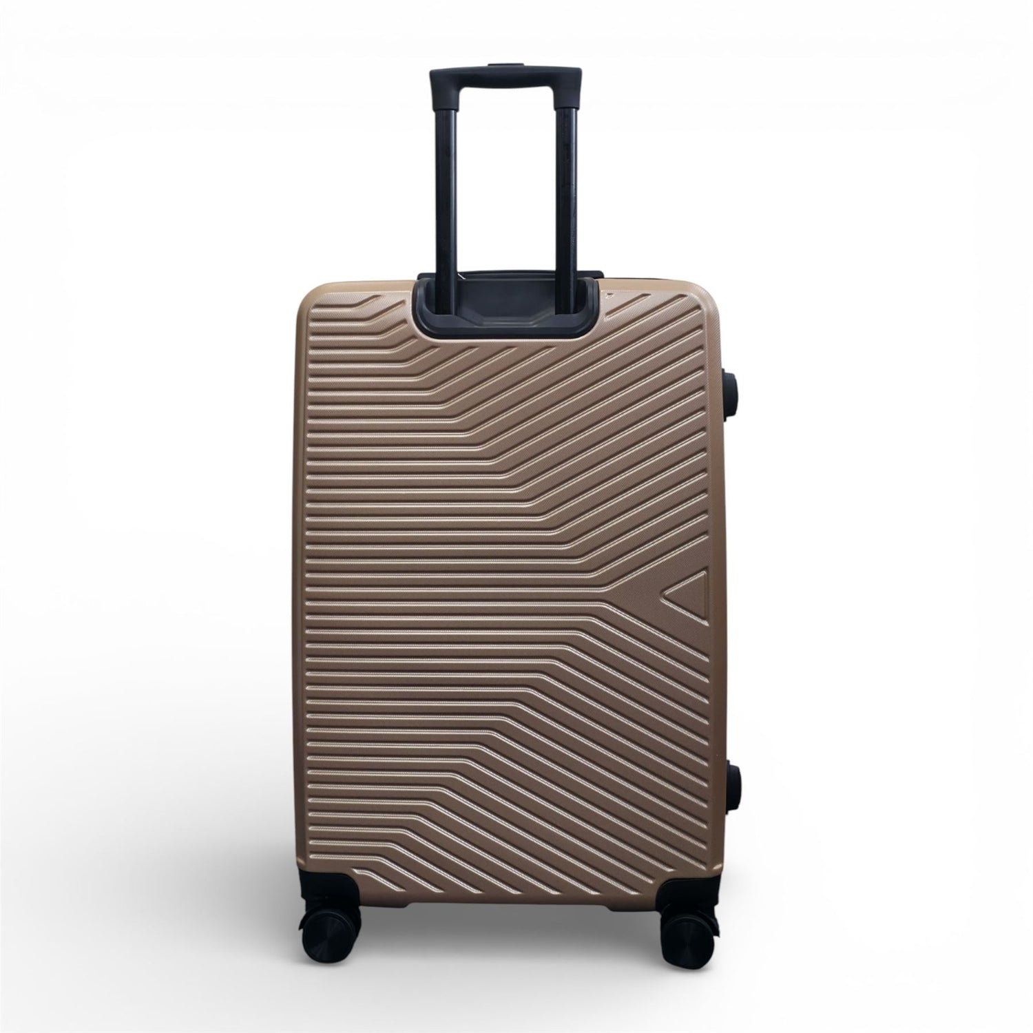 Junee Large Hard Shell Suitcase in Gold