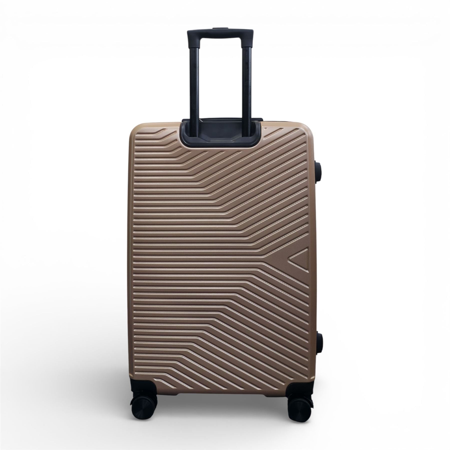 Junee Large Hard Shell Suitcase in Gold