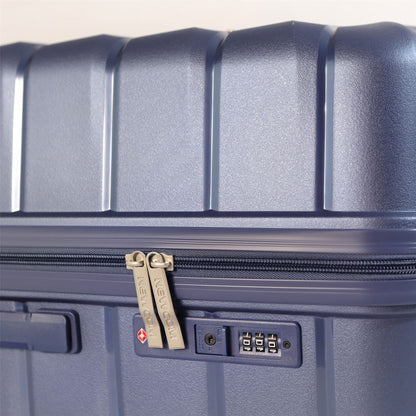 Forster Large Hard Shell TSA Suitcase in Blue