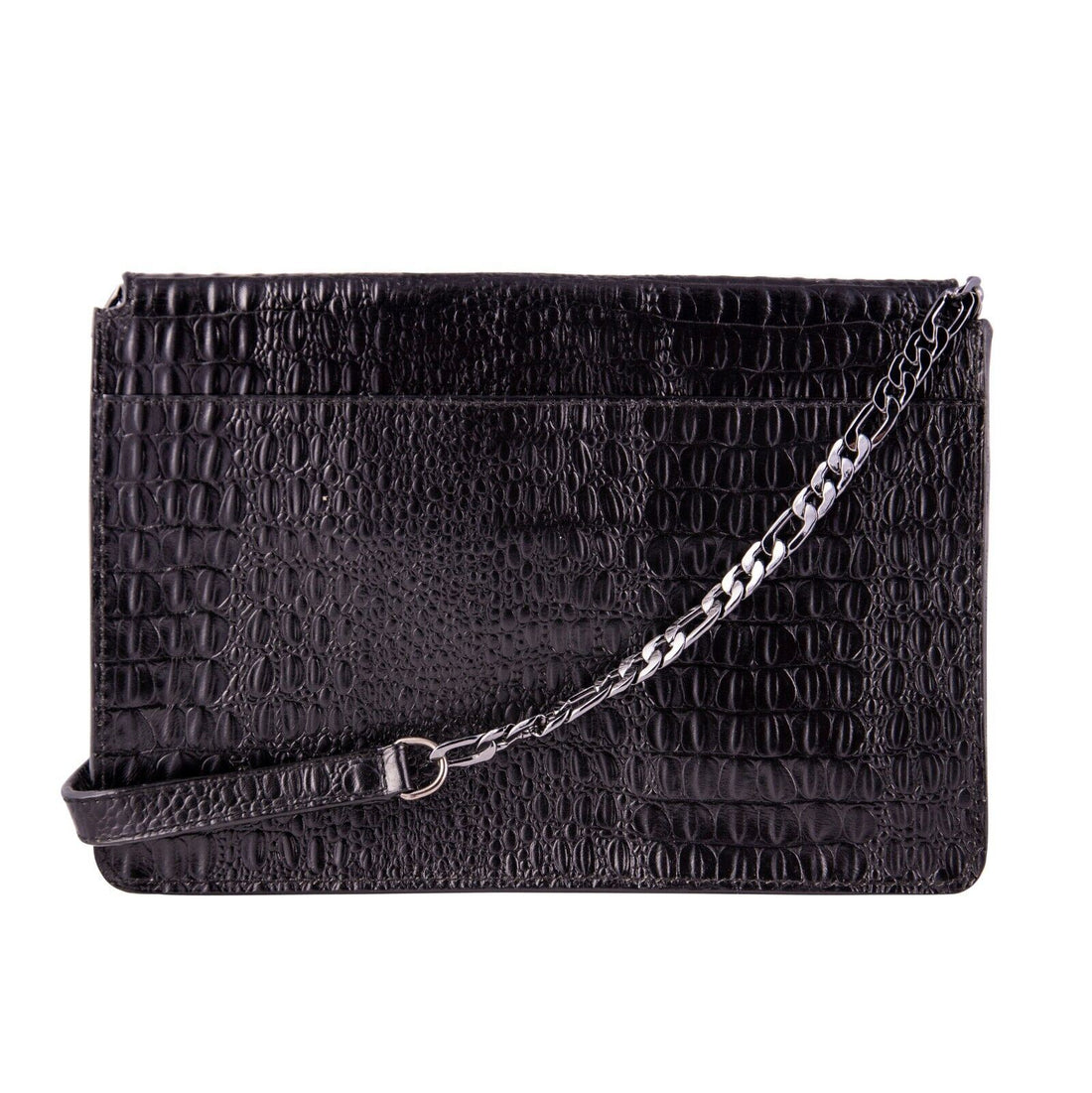 Womens Leather Clutch Cross Body Shoulder Printed Cowhide Bag