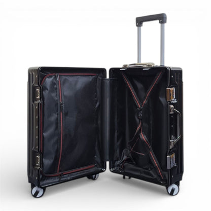 Airdrie Cabin Hard Shell Suitcase in Black