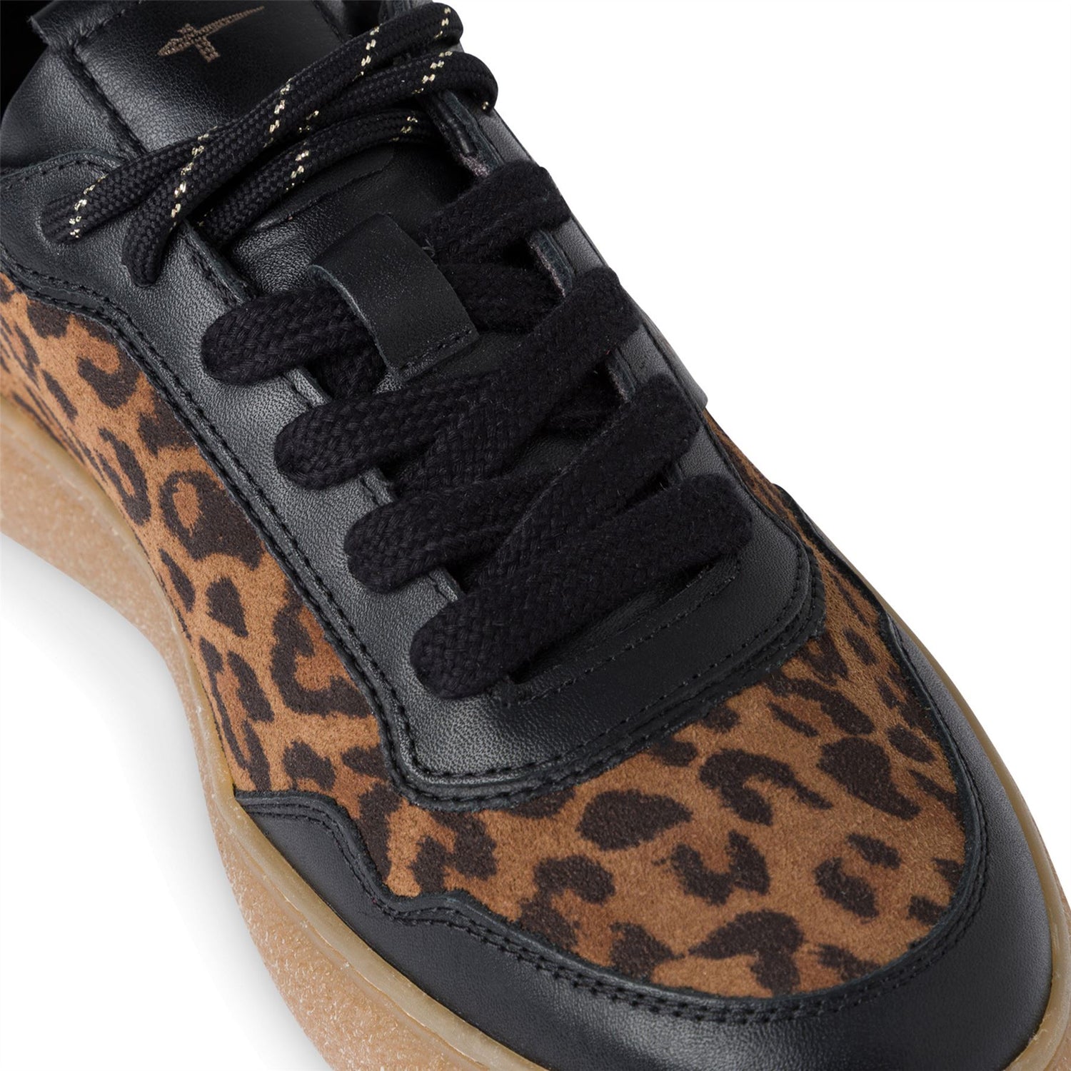 Tamaris Womens Leopard Print Trainers Tamaris Womens Leopard Black